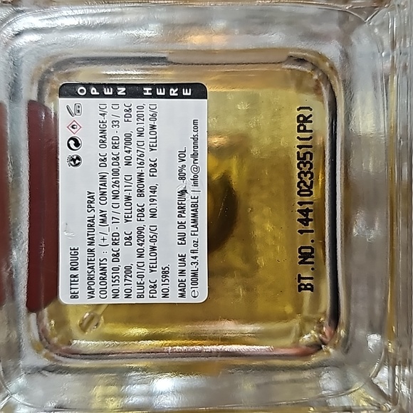 🌹 **NEW Better ROUGE Women's Eau de Parfum Spray - 3.4 fl. oz** 🌹 - Picture 3 of 4